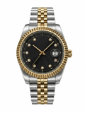 RoeX Date Yellow Gold & Silver