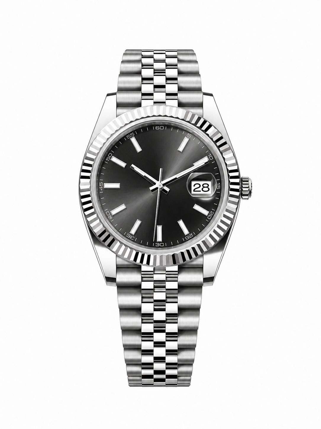 RoeX Date Silver Black