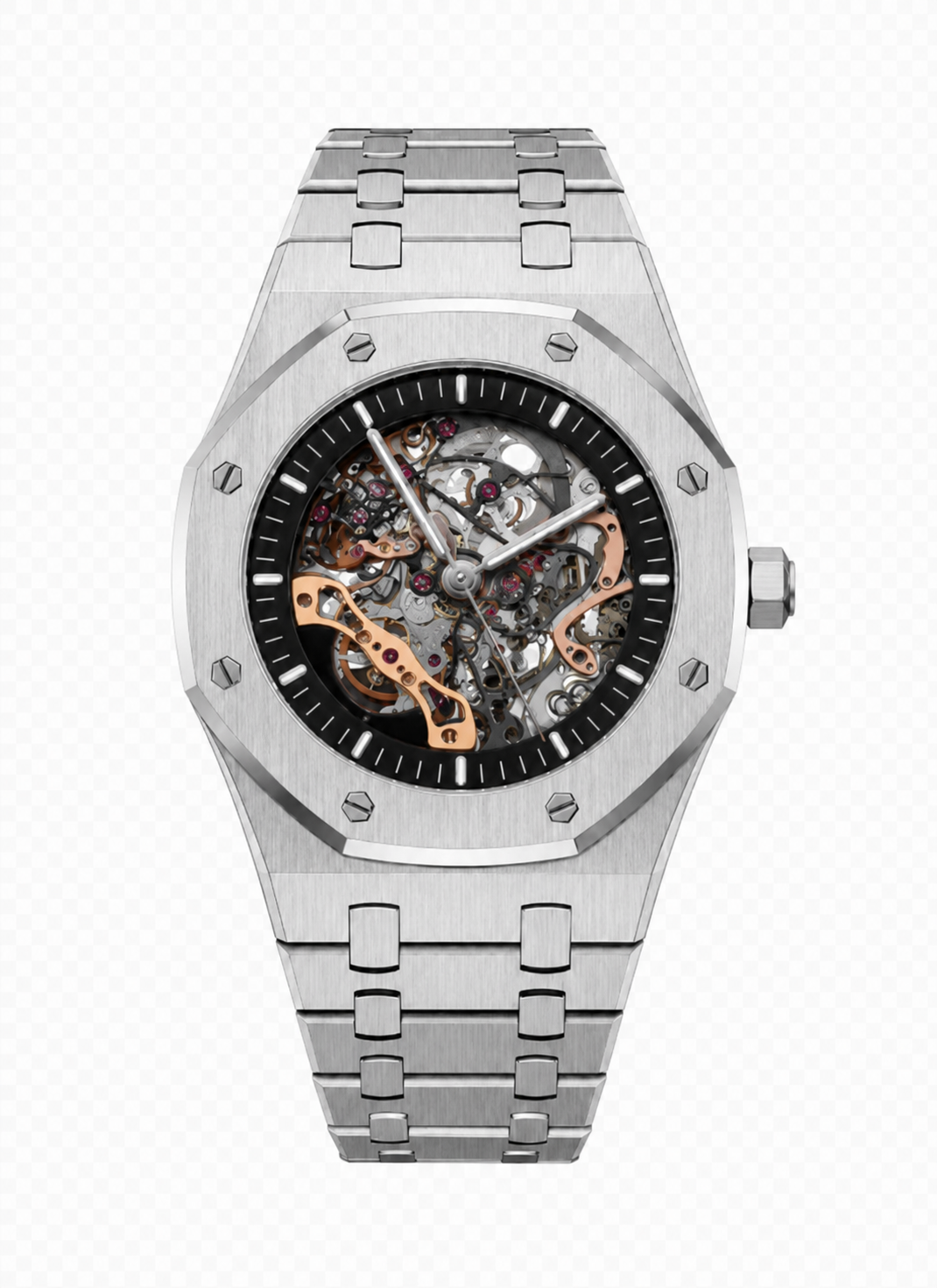 Adomar Silver Skeleton